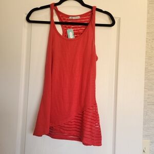 Maurices Red Sleeveless Tank Top Size M BNWT